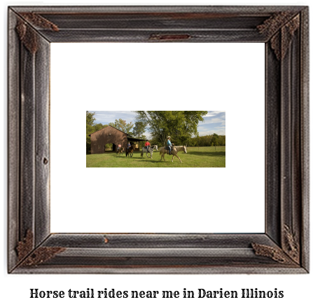 horse trail rides near me in Darien, Illinois